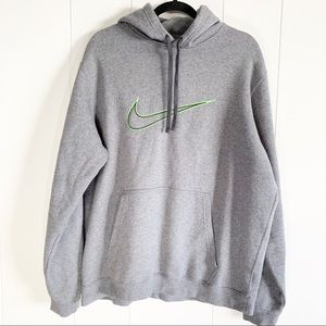 big nike swoosh hoodie